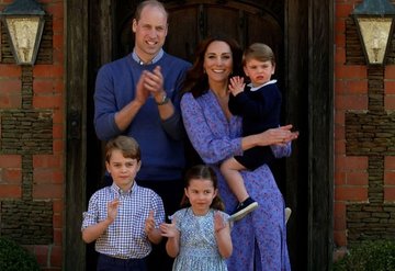 Prens William ve çocuklarının Babalar Gününe özel fotoğrafı