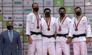 Turkish judoka bags gold in Budapest Grand Slam