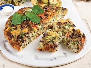 Mantarlı Frittata Tarifi