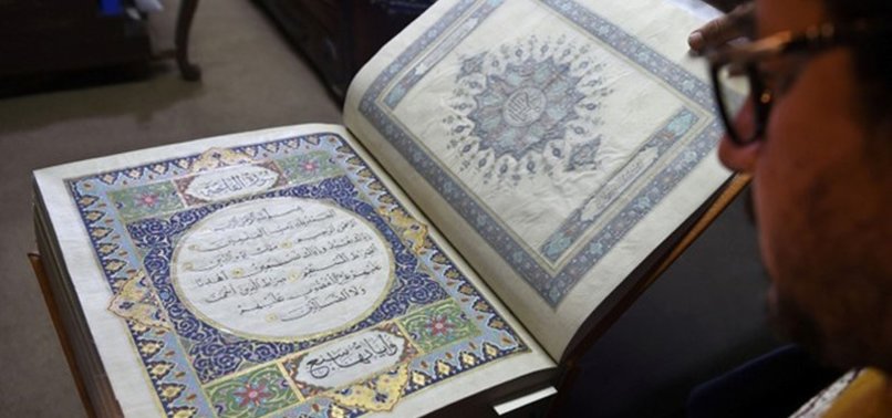 DESTROYED QURAN LEFT NEAR ENTRANCE TO MOSQUE IN ISLAMOPHOBIC ATTACK