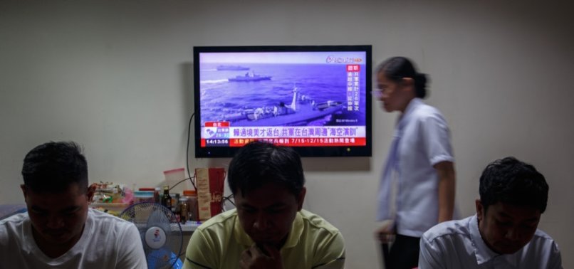 TAIWAN SAYS IT DETECTED 68 CHINESE AIRCRAFT, 10 WARSHIPS NEAR ISLAND