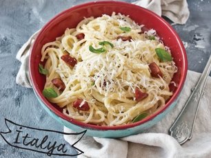 Yumurtalı Makarna Carbonara