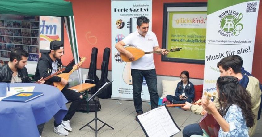 Gladbeck’te bağlama sesi