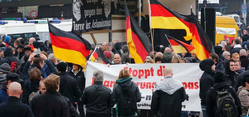 NUMBER OF RIGHT-WING PROTESTS IN GERMANY TRIPLES YEAR-ON-YEAR