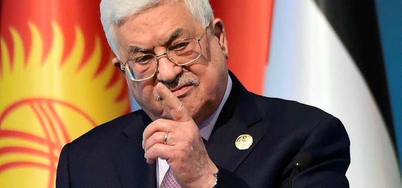 PALESTINES ABBAS MEETS MEMBERS OF OIC-AFFILIATED GROUP