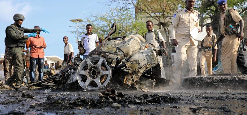 SUICIDE BLAST KILLS 4 NEAR PARLIAMENT IN SOMALI CAPITAL