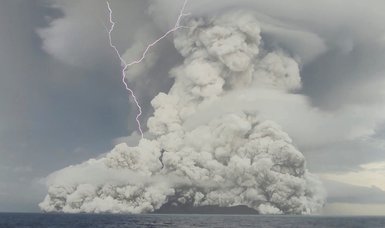 Scientists: Tongan volcanic eruption was largest ever recorded