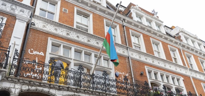 AZERBAIJAN SUMMONS UK CHARGE DAFFAIRES OVER LONDON EMBASSY ATTACK