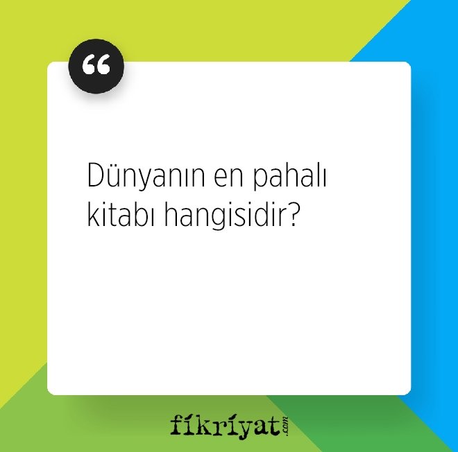 Dünyanın en pahalı kitabı hangisidir?