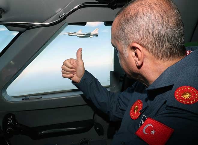 Cumhurbaşkanı Erdoğan, TEKNOFEST alanında