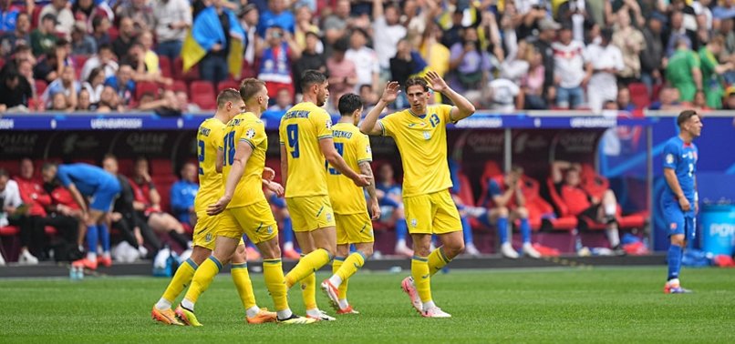 UKRAINE KEEP EUROS HOPES ALIVE WITH 2-1 WIN AGAINST SLOVAKIA