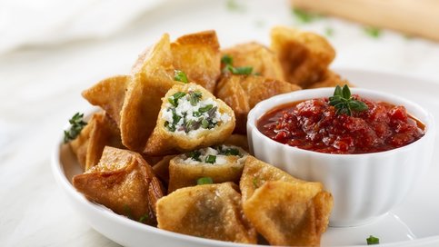 Peynirli Mantı Börek