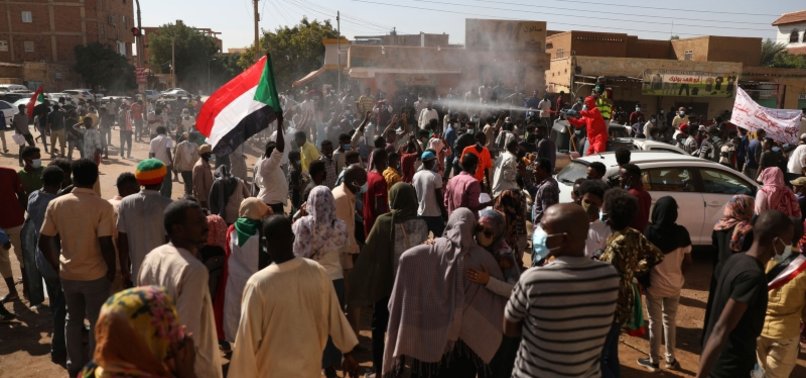 SUDANESE PROTESTERS MARK ANNIVERSARY OF ANTI-BASHIR UPRISING