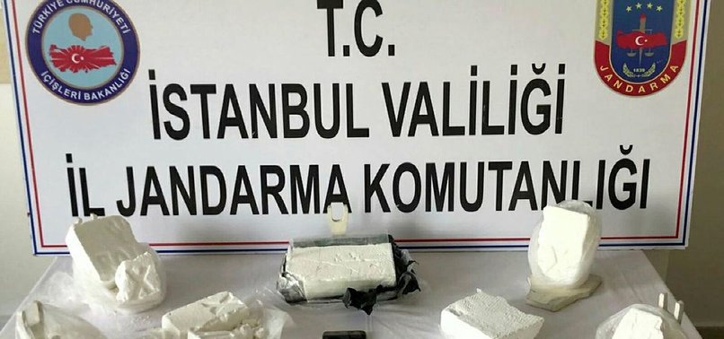 TURKISH GENDARMERIE SEIZES COCAINE, HEROIN IN ISTANBUL