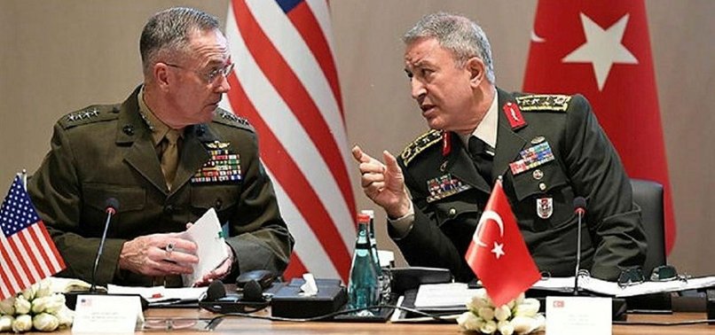 US, TURKISH MILITARY LEADERS DISCUSS SYRIA, MIDDLE EAST