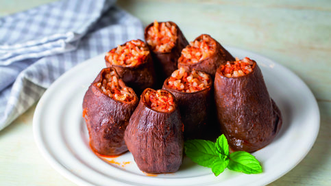 Kuru Patlıcan Dolması