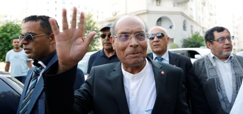 FORMER TUNISIAN PRESIDENT MARZOUKI SENTENCED IN ABSENTIA TO 8 YEARS IN PRISON