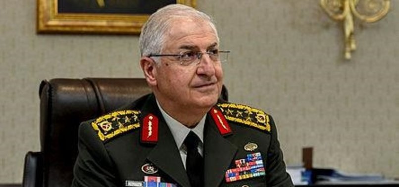TURKISH ARMY CHIEF MEETS US COUNTERPART IN POLAND