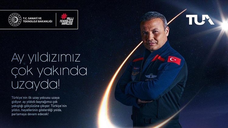 Türkiye’nin ilk uzay yolcusunun, 9 Ocak 2024’te uzaya gönderilmesi planlanıyor.