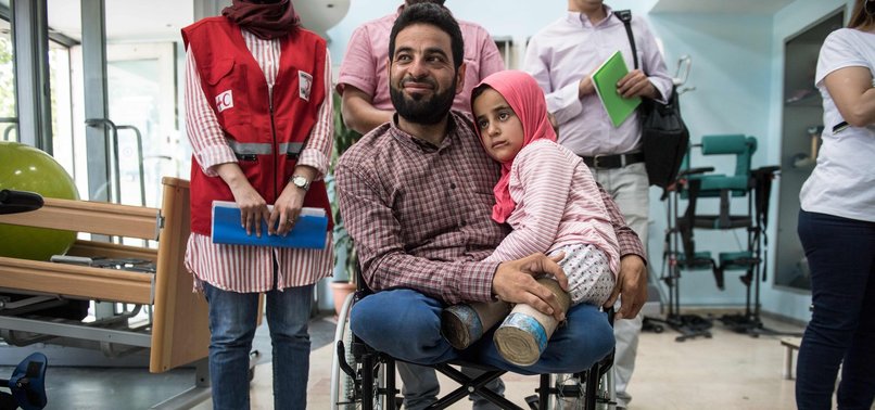 EIGHT YEAR-OLD SYRIAN GIRL WITH TIN CAN LEGS FINDS HOPE IN TURKEY