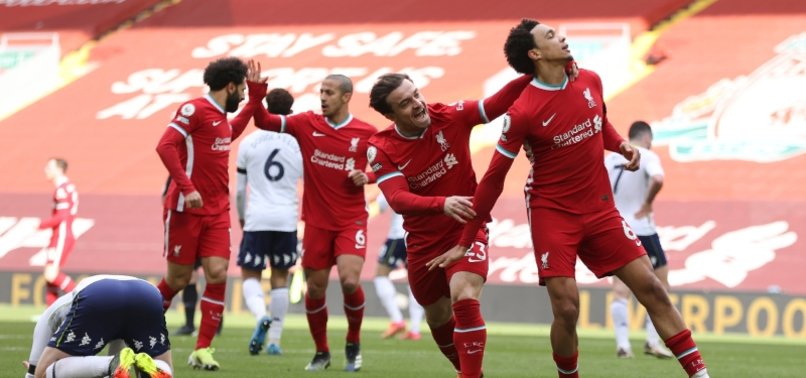ALEXANDER-ARNOLD ENDS LIVERPOOLS LONG WAIT FOR ANFIELD WIN