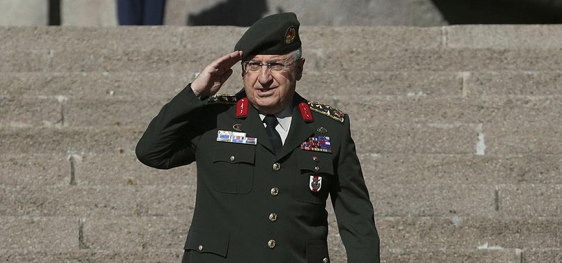 TURKISH ARMY CHIEF HOLDS PHONE TALK WITH US GENERAL
