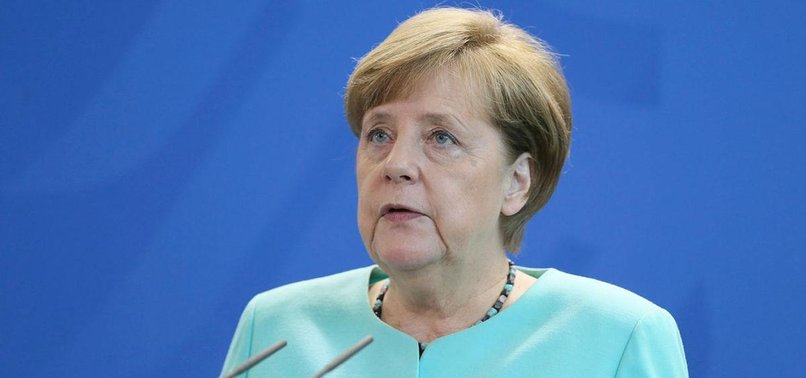 MERKEL CALLS ON WORLD TO WORK TOGETHER TO PROTECT OUR MOTHER EARTH