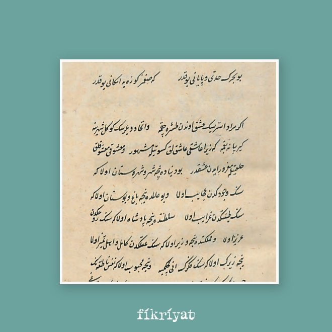 Dervişane bir divan şairi: Usuli