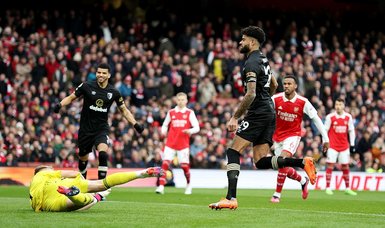 Bournemouth's Billing scores 9.11 seconds after kickoff at Arsenal