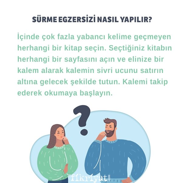 SÜRME EGZERSİZİ NASIL YAPILIR?