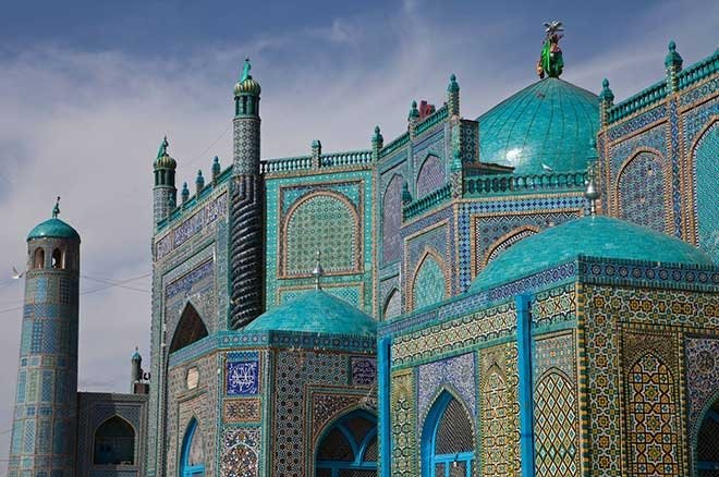 Mezar-ı Şerif, Mavi Camii - Afganistan