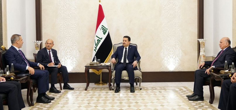 IRAQI PREMIER, TURKISH FOREIGN MINISTER DISCUSS BILATERAL RELATIONS IN BAGHDAD