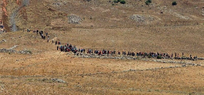 ISRAEL TURNS AWAY DOZENS OF FLEEING SYRIAN REFUGEES