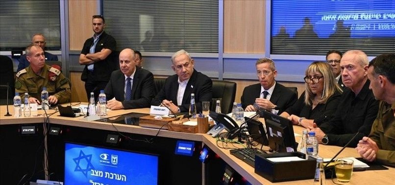 ISRAEL UNEXPECTEDLY CANCELS WAR CABINET SESSION
