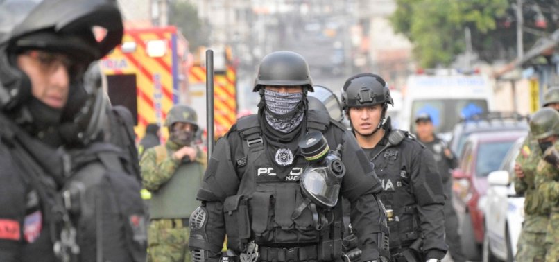 AUTHORITIES: 10 INMATES KILLED IN ECUADOR PRISON RIOT