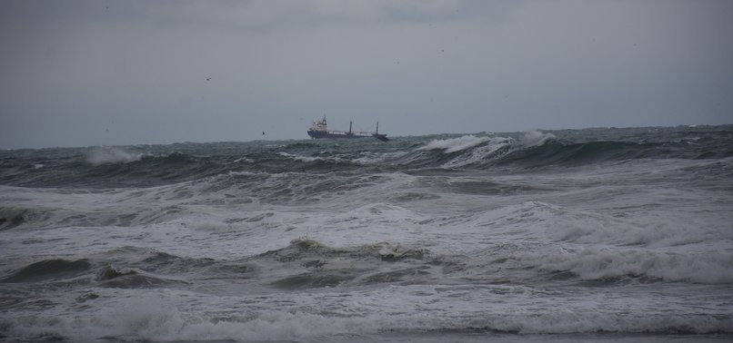 RUSSIAN-FLAGGED SHIP SINKS OFF BLACK SEA COAST IN TURKEY