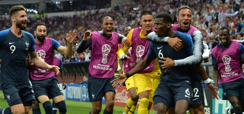 FRANCE WIN 2ND WORLD CUP TITLE WITH 4-2 VICTORY OVER CROATIA
