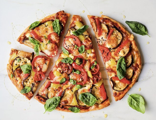 Sebzeli Rustik Pizza
