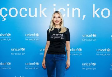 UNİCEF Türkiye sözcüsü oldu