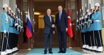 Erdoğan, Putin hold bilateral meeting in capital Ankara ahead of trilateral summit on Syria