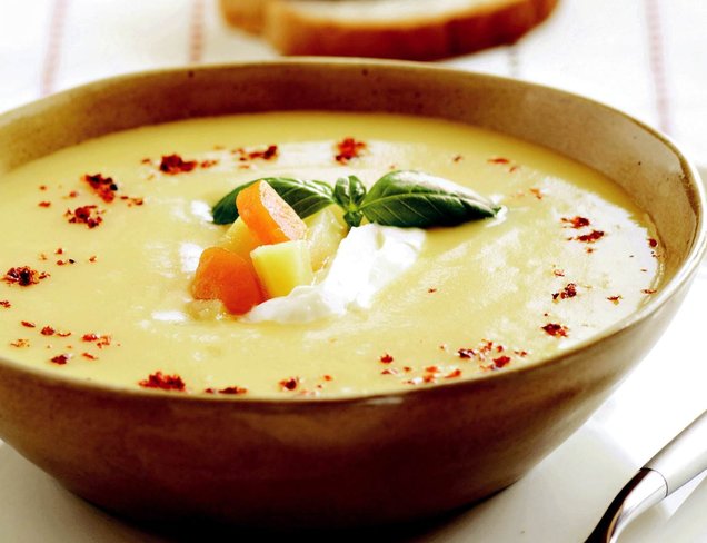 Zencefilli Patates Çorbası