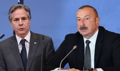 Blinken and Azeri president spoke about easing Armenia tensions, US says