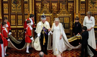 Longest royal speech at opening of UK parliament for nearly 20 years
