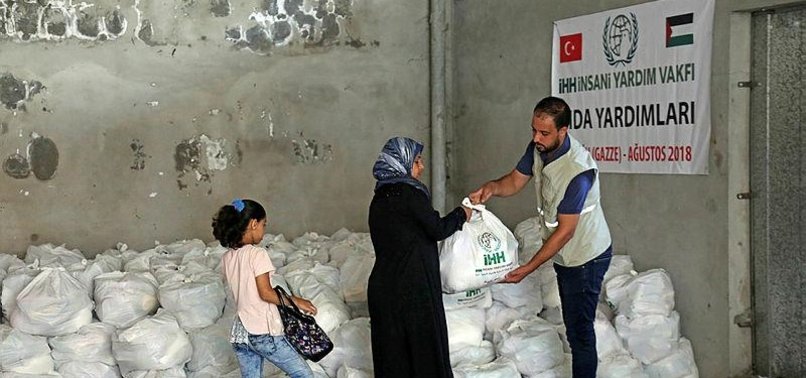 TURKISH NGO DISTRIBUTES FOODS TO OVER 8,000 IN GAZA