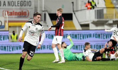 Sensational Spezia earn shock victory over leaders AC Milan