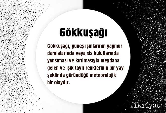 Gökkuşağı nedir?