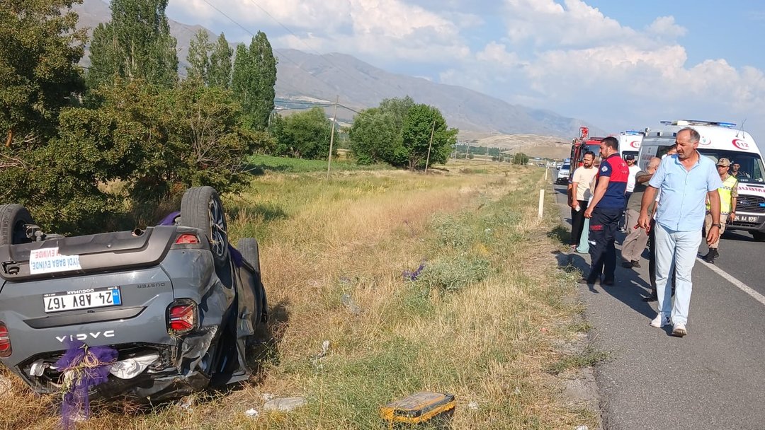 ERZİNCAN’DA FECİ KAZA