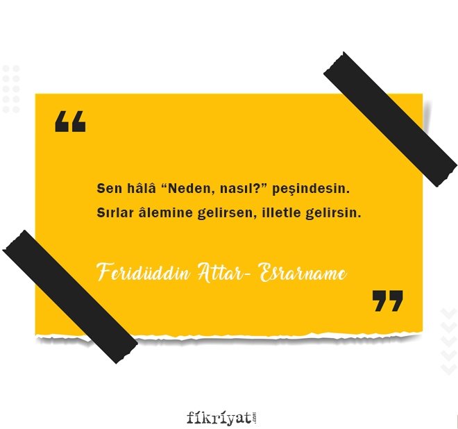 ESRARNAME’DEN ALINTILAR