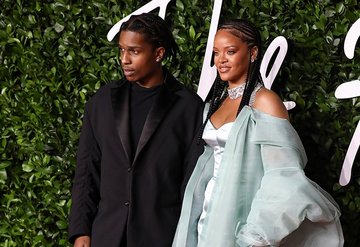 Rihanna ve sevgilisi ASAP Rocky ilk kez el ele görüntülendi