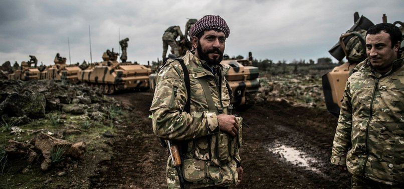 AROUND 25,000 SYRIAN FIGHTERS BACK TURKISH FORCE IN NORTHERN SYRIA - FSA COMMANDER